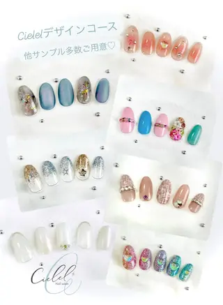 ネイル Nail salon Cielel⟡Ayaのネイルデザイン