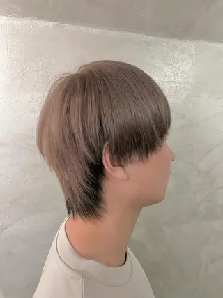 カラー メンズ FUJINO RYOのヘアスタイル