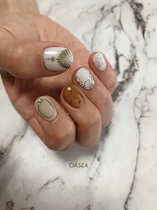 ネイル 🌞💜 KAORI 🌴のネイルデザイン