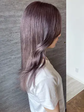 セミロング JIEN MIUのヘアスタイル