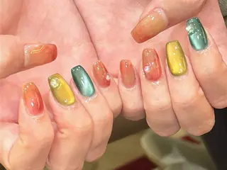 ネイル NutNut 原宿/北参道【ナットナット】所属・清水 夏澪のネイルデザイン