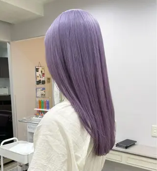 ロング インク 美容院のヘアスタイル