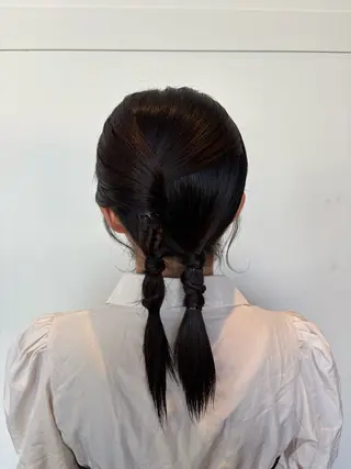 ヘアアレンジ 高橋 乙葉のヘアスタイル