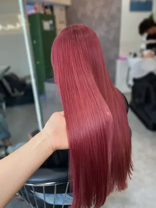 ロング カラー ARARE HAIR みゆきのヘアスタイル