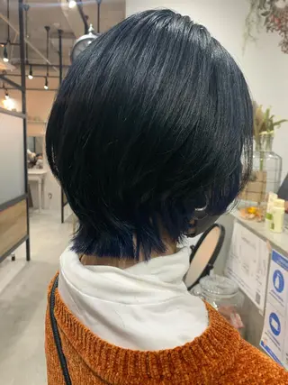 ショート カラー ヘアアレンジ kei/透明感カラー /ベージュ/インナーのヘアスタイル