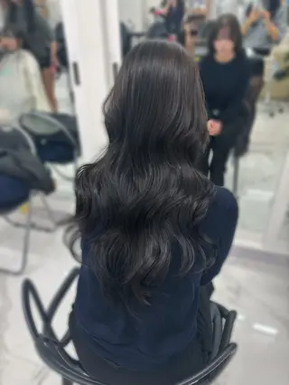 ロング カラー 艶カラー/レイヤー️ 🩵miku🩵のヘアスタイル