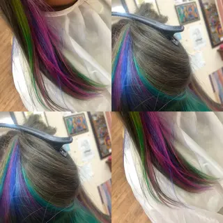 ミディアム カラー kou艶髪師色髪師 こう 艶髪師色髪師のヘアスタイル
