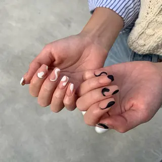 ネイル kana/モード ・グランジ໒꒱のネイルデザイン