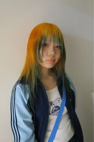 ミディアム カラー Nakamura Manaのヘアスタイル