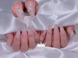 ネイル 長さだし専門店 M2　rikaのネイルデザイン