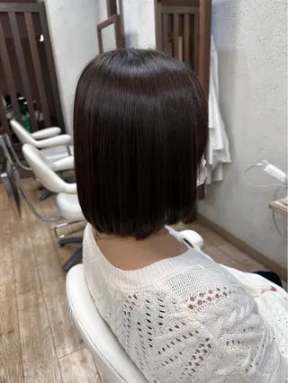 カラー 吉元 結衣佳のヘアスタイル