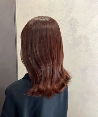 カラー 長尾 みのりのヘアスタイル
