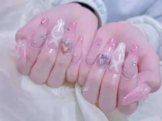ネイル ネイルサロンエクラ 🫧Shizukaのネイルデザイン