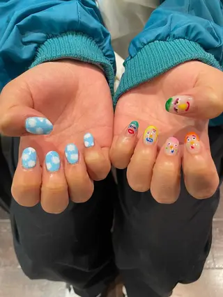 ネイル メンズ/艶髪/カラー サクラ🌸のヘアスタイル