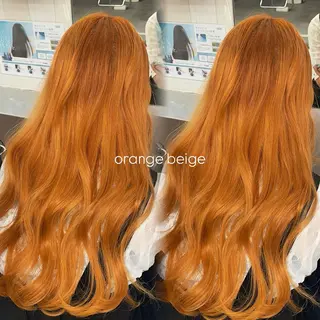 ロング ダブルカラー/ブリ ーチ🪽minoriのヘアスタイル