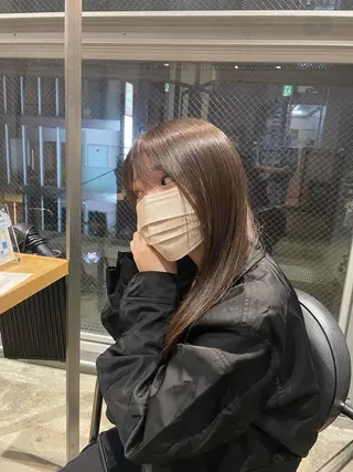 ロング diptyMOILA所属・河原 澄真のヘアスタイル