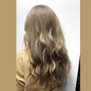 ロング カラー ✨ブリーチなしカラー ×髪質改善✨松村 潤のヘアスタイル