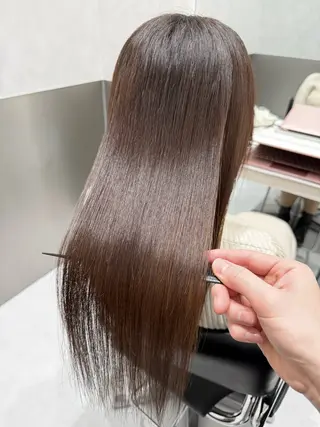 ロング 美髪職人あお🦕 髪質改善｜原宿のヘアスタイル