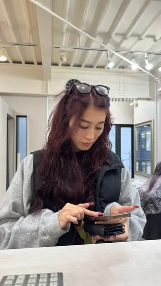 ロング reira/堀江 /似合わせカットのヘアスタイル