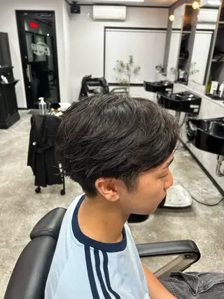 パーマ メンズ メンズカット/ メンズパーマ/佐藤のヘアスタイル