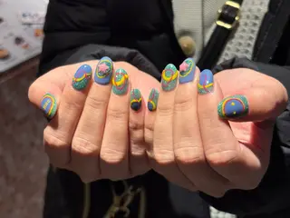 ネイル 祇園 彩寧のネイルデザイン