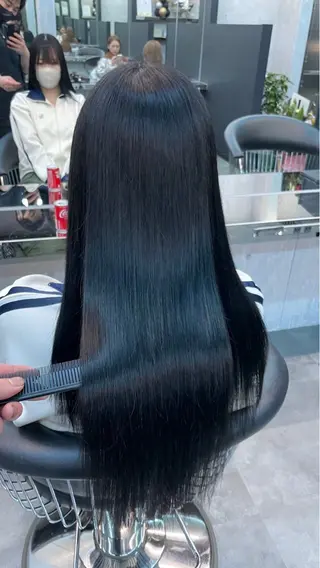 ロング カラー 森田 夏美のヘアスタイル