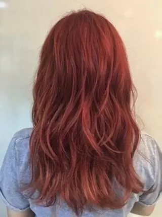 セミロング カラー LOST CITY 横浜所属・🪐脱白髪染め 🪐松尾菜々美のヘアスタイル