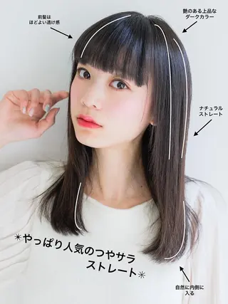 ミディアム マーブル東京 三軒茶屋 美容室のヘアスタイル