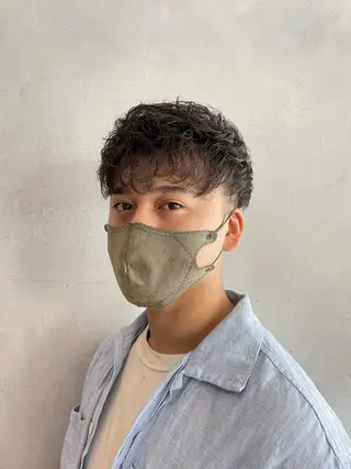 ショート メンズ SALOWIN大宮東口店所属・骨格補正カット✂︎ 🌟菅野陽介🌟のヘアスタイル