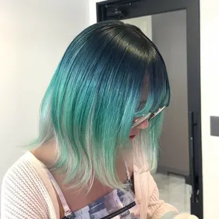 ミディアム カラー Ren. 🦋デザインカラーのヘアスタイル