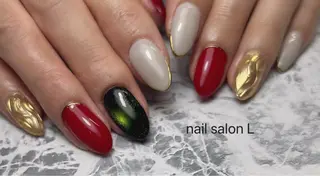 ネイル 吉川市 ネイルサロンLのネイルデザイン