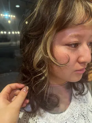 ミディアム 暖色カラー/パーマ /AKIR‎A🌝のヘアスタイル