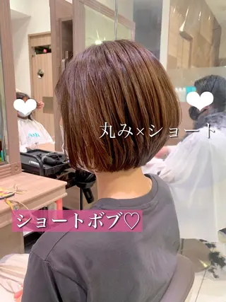 ショート ショート、ボブ/ 川鍋薫のヘアスタイル