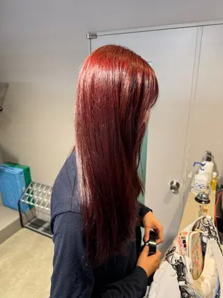 ロング カラー パーマ ヘアアレンジ メンズ キッズ 🩰トレンド垢抜け ヘアUNITED🩰のヘアスタイル