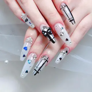 ネイル 🦋チップ長さだし 専門店🦋のネイルデザイン