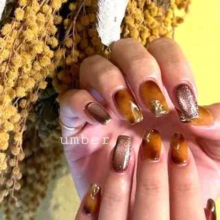 ネイル umber 三茶1分のネイルデザイン