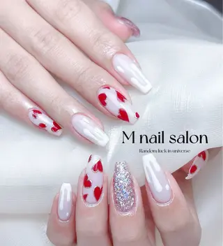 ネイル M🌷nail 長さだし専門店のネイルデザイン