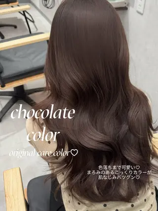 ロング 銀座/前髪顔まわり/ 透明感カラー/danのヘアスタイル