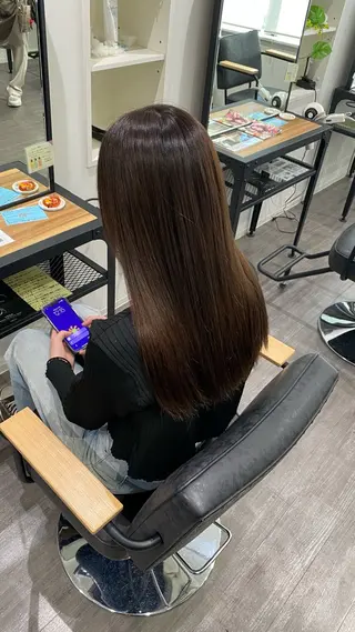 ロング cocotte みづき/艶カラー🫧のヘアスタイル