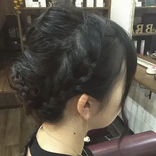 ヘアアレンジ 金崎 新吾のヘアスタイル