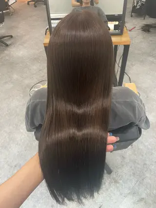 ロング 梅田韓国ヘア kiara🩷彡のヘアスタイル