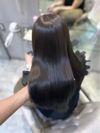 セミロング 🤍艶髪韓国ヘア🤍 Rikoのヘアスタイル