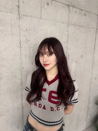 カラー nico所属・KANNA🩵 nico 東心斎橋のヘアスタイル