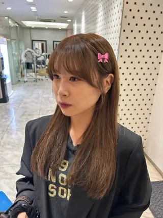 カラー 暖色カラー/ みさほ🍒のヘアスタイル