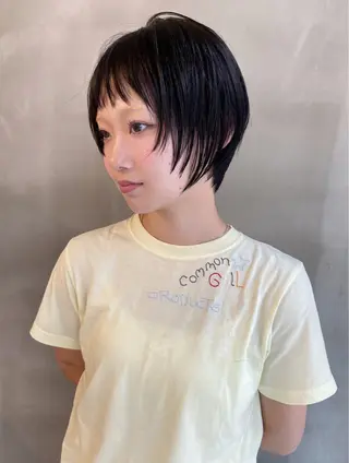 ショート CACHE所属・牧野 桃香のヘアスタイル