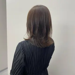セミロング カラー SANC hair salonのヘアスタイル