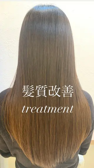 ロング 似合わせカラー/艶 髪質改善/ヨシザキのヘアスタイル