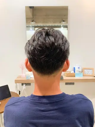 ショート パーマ メンズ えんどう みほのヘアスタイル