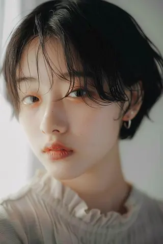 ショート カラー パーマ 🌜 Lulu 🌛 公式/大通のヘアスタイル