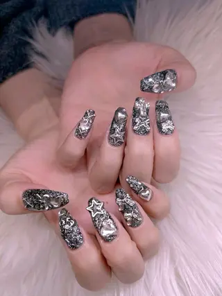 ネイル 長さだし専門店 M2　rikaのネイルデザイン